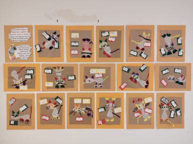 KNJIŽNICA UČENICI IZLOŽBA 6