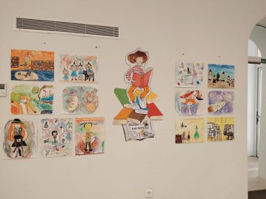 KNJIŽNICA UČENICI IZLOŽBA 7