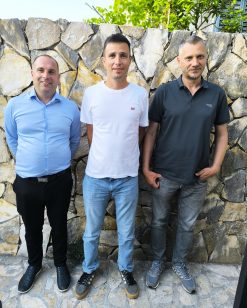 Dopredsjednik Marcelić, predsjednik Družijanić i tajnik Šunić