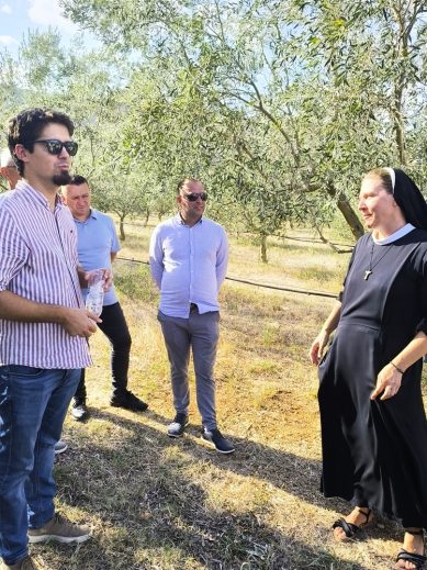 U Samostanu časnih sestara u Mostaru
