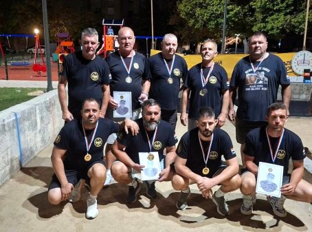 Finalisti turnira u Boćanju -Udruga mladih Raštević i UDDR Benkovac
